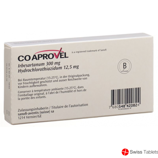 Coaprovel Filmtabletten 300/12.5 28 Stück buy online