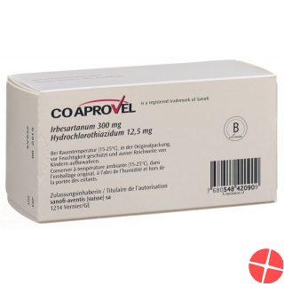 Coaprovel 300/12.5 Filmtabletten 98 Stück