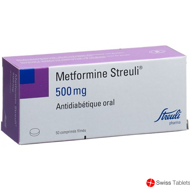 Metformin Streuli Filmtabletten 500mg 50 Stück buy online