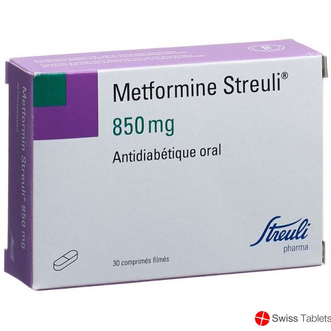 Metformin Streuli Filmtabletten 850mg 30 Stück buy online