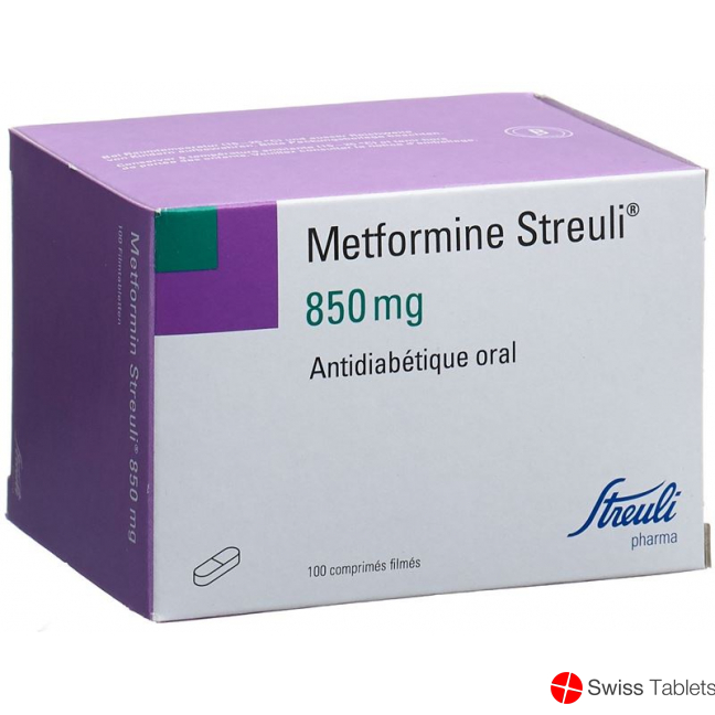 Metformin Streuli Filmtabletten 850mg 100 Stück buy online