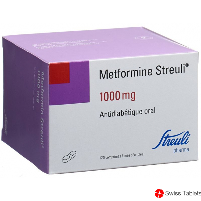 Metformin Streuli Filmtabletten 1000mg 120 Stück buy online