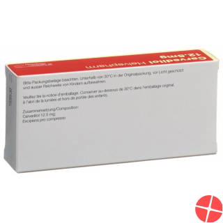 Carvedilol Helvepharm Tabletten 12.5mg 30 Stück