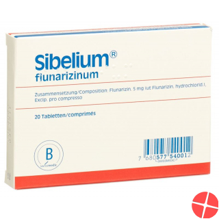 Sibelium Tabletten 5mg 20 Stück