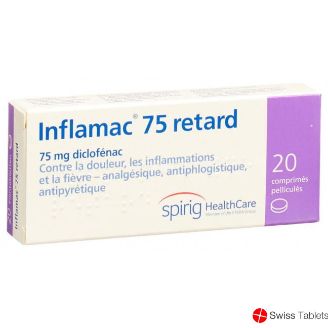 Inflamac 75 Retard Filmtabletten 75mg 20 Stück buy online
