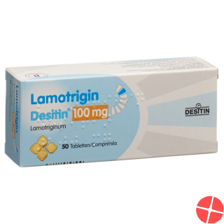 Lamotrigin Desitin Tabletten 100mg 50 Stück