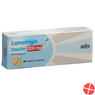 Lamotrigin Desitin Tabletten 200mg 50 Stück