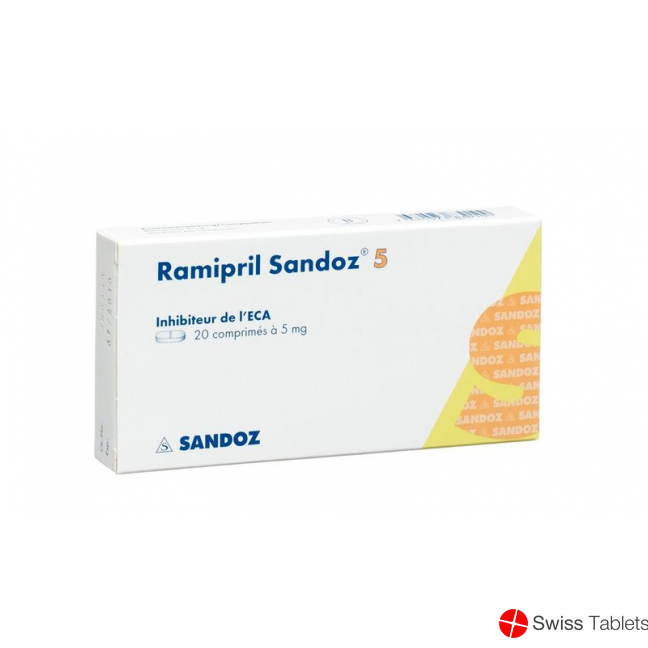 Ramipril Sandoz Tabletten 5mg 20 Stück buy online