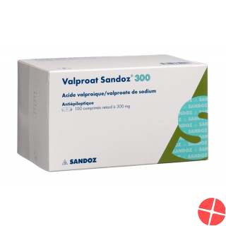Valproat Sandoz Retard Tabletten 300mg 100 Stück