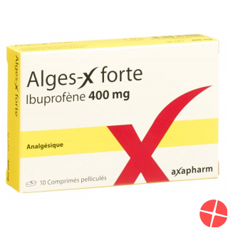 Alges-x Forte 400mg 10 Filmtabletten