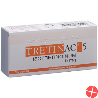 Tretinac Kapseln 5mg 100 Stück