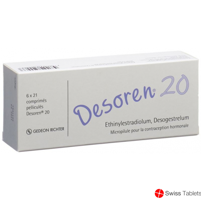 Desoren-20 6x21 Tabletten buy online