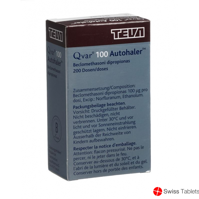 Qvar 100 Autohaler Dosieraeros 0.1mg 200 Dos buy online