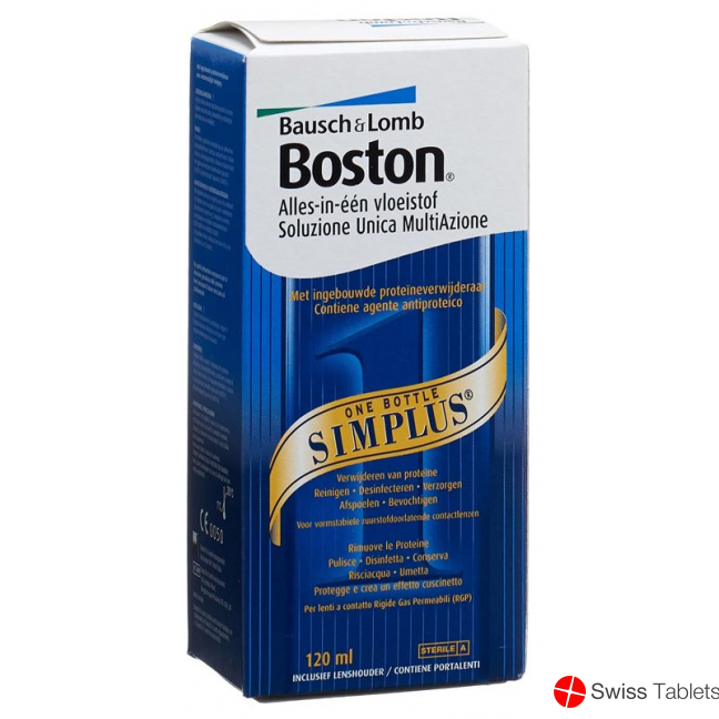 Boston Simplus Ein-Flaschen-Universallösung 120ml buy online