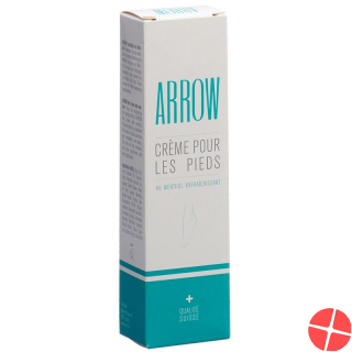 Arrow Fusscreme mit Menthol 65ml