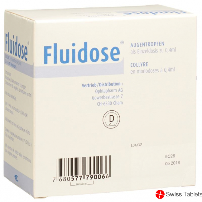 Fluidose Augentropfen 30 Monodosen buy online