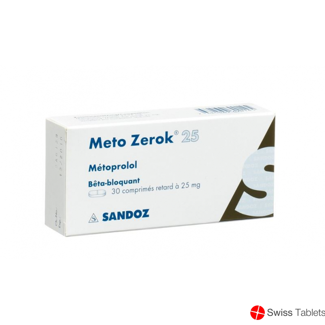 Meto Zerok Retard Tabletten 25mg 30 Stück buy online Meto Zerok Retard Tabletten 25mg 30 Stück buy online