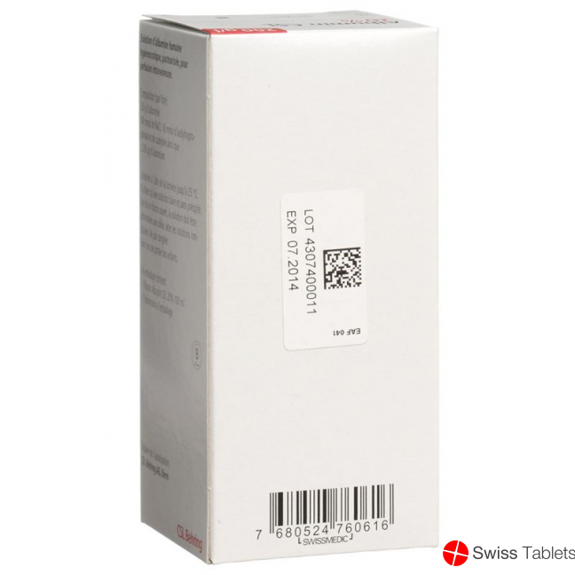 Albumin Csl Infusionslösung 20% 100ml buy online