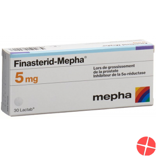 Finasterid Mepha Lactabs 5mg 30 Stück