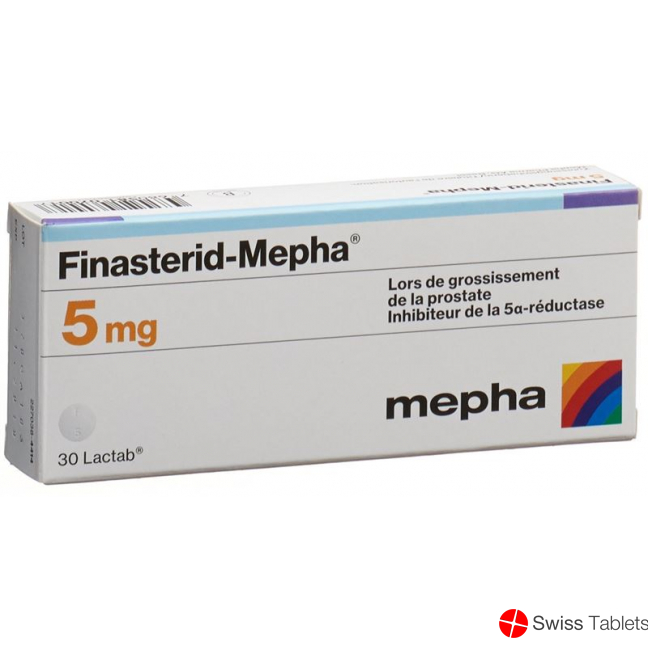 Finasterid Mepha Lactabs 5mg 30 Stück buy online