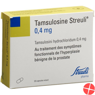 Tamsulosin Streuli Retard Kapseln 0.4mg 30 Stück