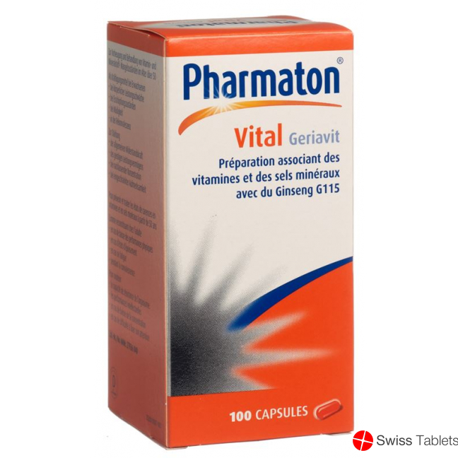 Pharmaton Vital Geriavit 100 Kapseln buy online