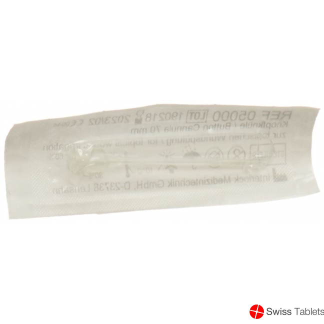 Interlock Knopfkan Kunsts 0.8x70mm Einm St buy online
