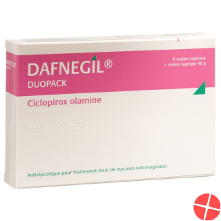 Dafnegil Duopack 6 Ovula+creme 40g