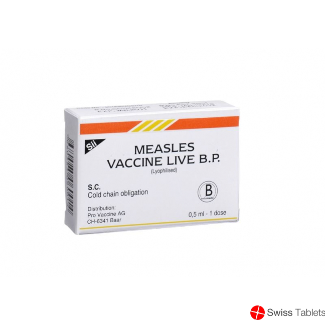 Measles Vaccine Live Trockensubstanz C Solv Ampullen 0.5ml buy online