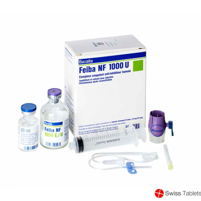 Feiba Nf Trockensubstanz 1000 Ie C Solv Durchstechflasche buy online