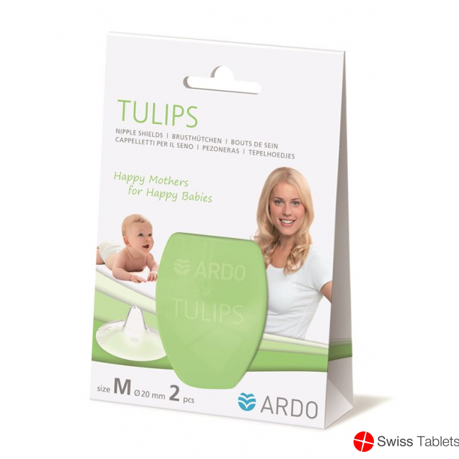 Ardo Brusthuetchen Grösse M Tulips Silikon 2 Stück buy online