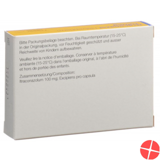 Itraconazol Helvepharm 4 Kapseln 100mg 4 Stück