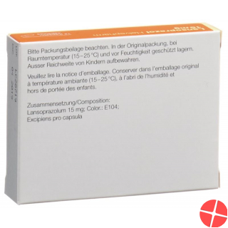 Lansoprazol Helvepharm Kapseln 15mg 14 Stück