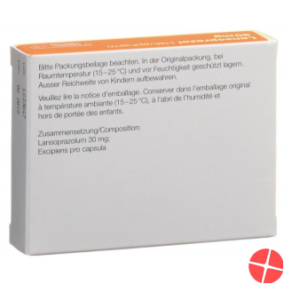 Lansoprazol Helvepharm Kapseln 30mg 14 Stück