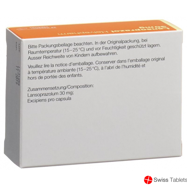 Lansoprazol Helvepharm Kapseln 30mg 28 Stück buy online