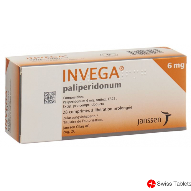 Invega Retard Tabletten 6mg 28 Stück buy online