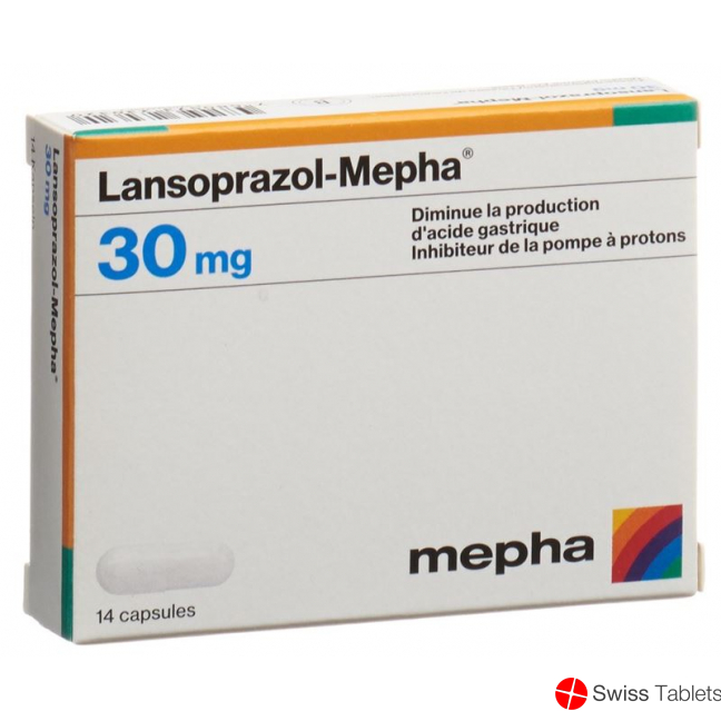 Lansoprazol Mepha Kapseln 30mg 14 Stück buy online