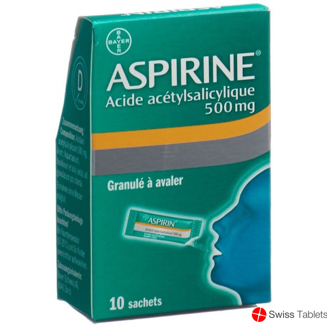 Aspirin Granulat 500mg 10 Beutel buy online