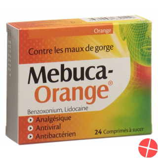 Mebuca Orange 24 Lutschtabletten