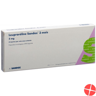 Leuprorelin Sandoz Injektionspräparat 5mg Fertigspritze