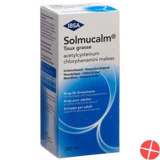 Solmucalm Erkältungshusten für Erwachsene 180ml Solmucalm Erkältungshusten für Erwachsene 180ml