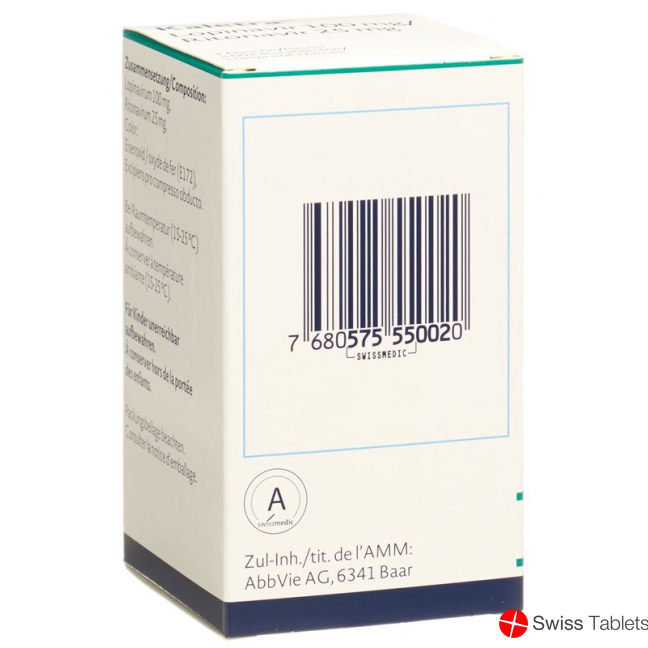 Kaletra Filmtabletten 100mg/25mg 60 Stück buy online Kaletra Filmtabletten 100mg/25mg 60 Stück buy online