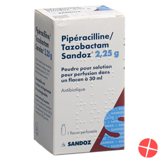 Piperacillin Tazob. Sandoz 2.25g Durchstechflasche