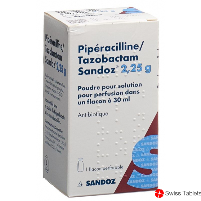 Piperacillin Tazob. Sandoz 2.25g Durchstechflasche buy online