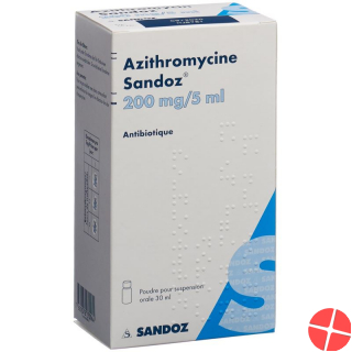 Azithromycin Sandoz Suspension 200mg/5ml 30ml