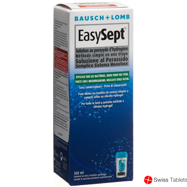 Bausch & Lomb Easysept Peroxidlösung 360ml buy online