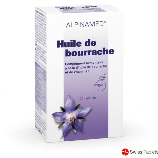 Alpinamed Borage Oil Capsules 100 Pieces buy online