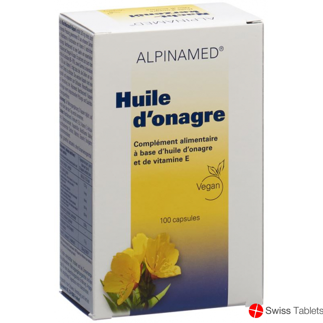 Alpinamed Evening Primrose Oil Capsules 100 pieces buy online