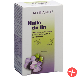 Alpinamed Linseed Oil 100 Capsules