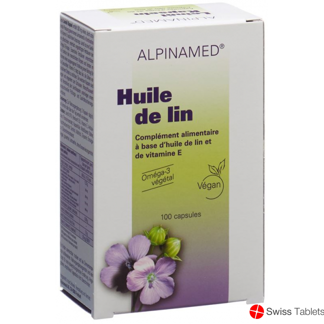 Alpinamed Linseed Oil 100 Capsules buy online